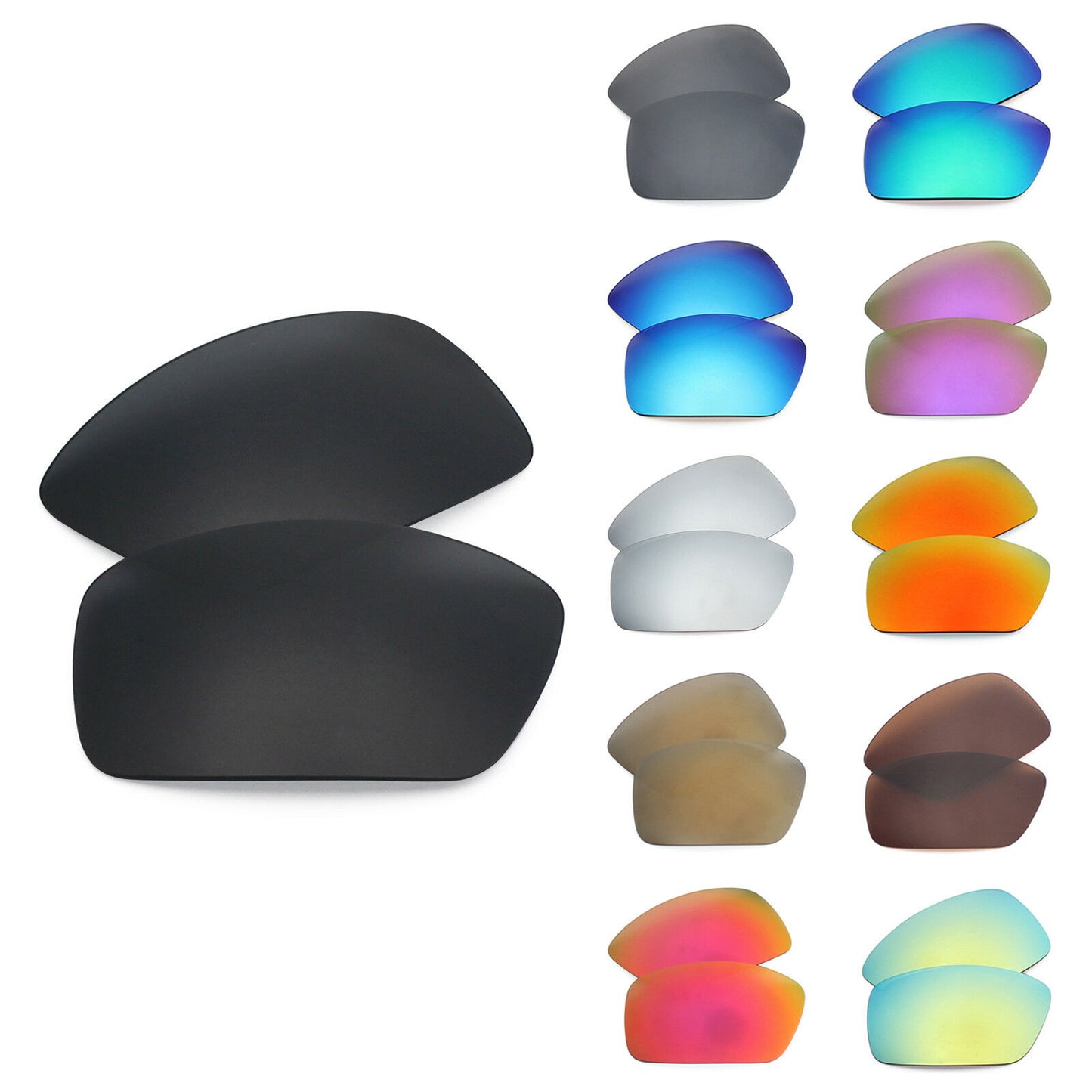 RAWD Polarized Replacement Lenses for-Costa Del Mar Fantail Options