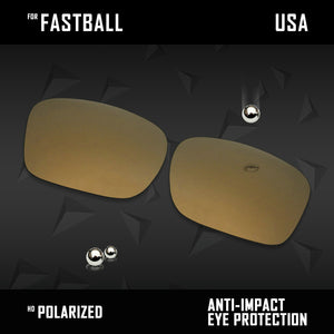 Anti Scratch Polarized Replacement Lenses for-Arnette Fastball