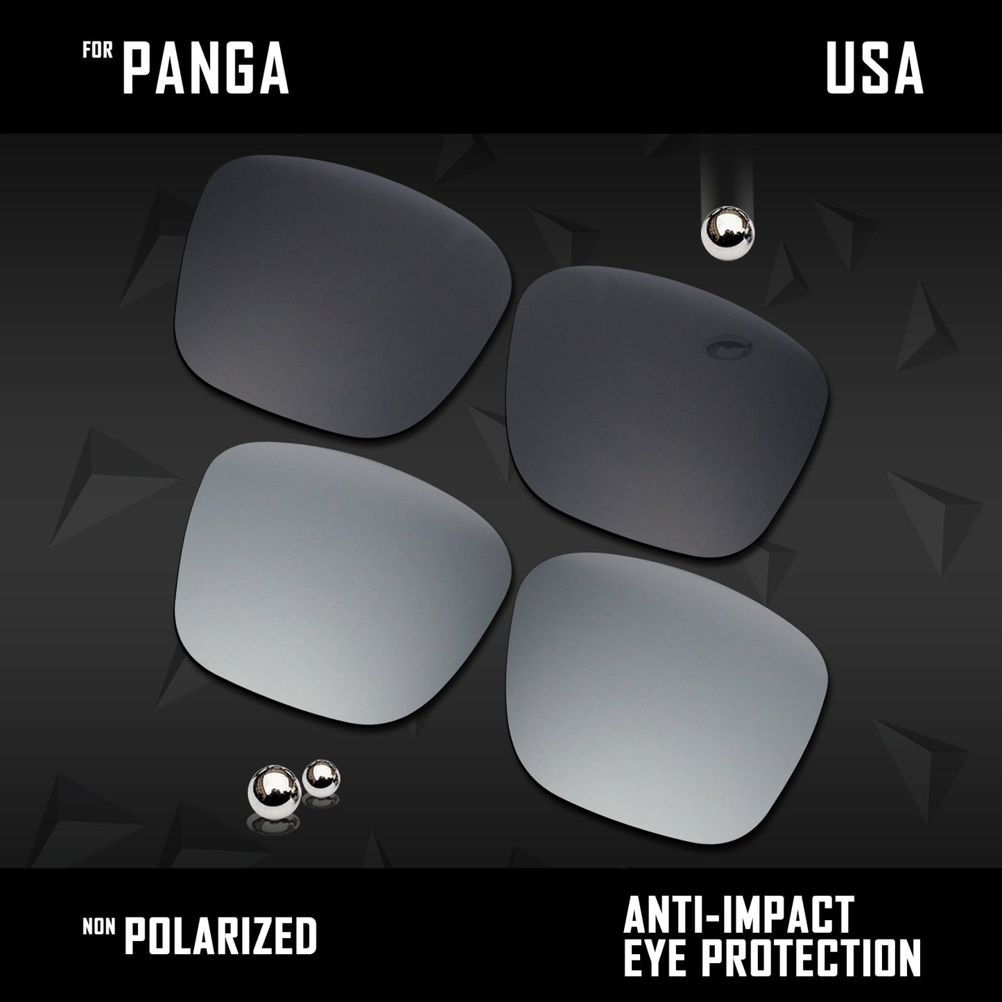 Anti Scratch Polarized Replacement Lenses for-Costa Del Mar Panga