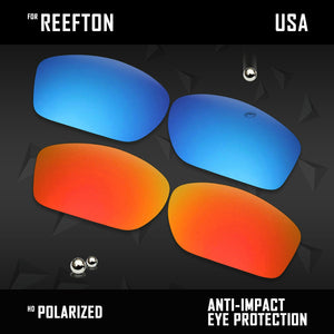 Anti Scratch Polarized Replacement Lenses for-Costa Del Mar Reefton