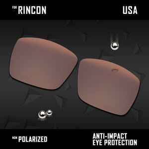 Anti Scratch Polarized Replacement Lenses for-Costa Del Mar Rincon