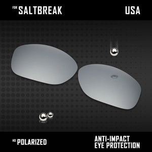 Anti Scratch Polarized Replacement Lenses for-Costa Del Mar Saltbreak