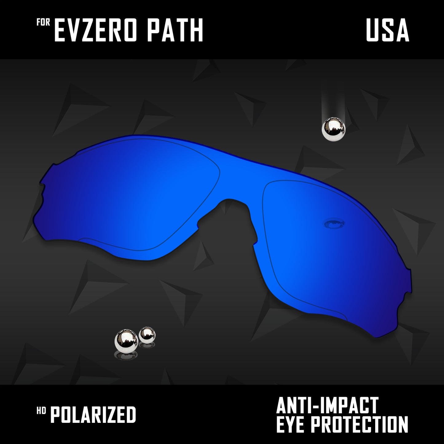 Anti Scratch Polarized Replacement Lenses for-Oakley EVZero Path OO9313 Options