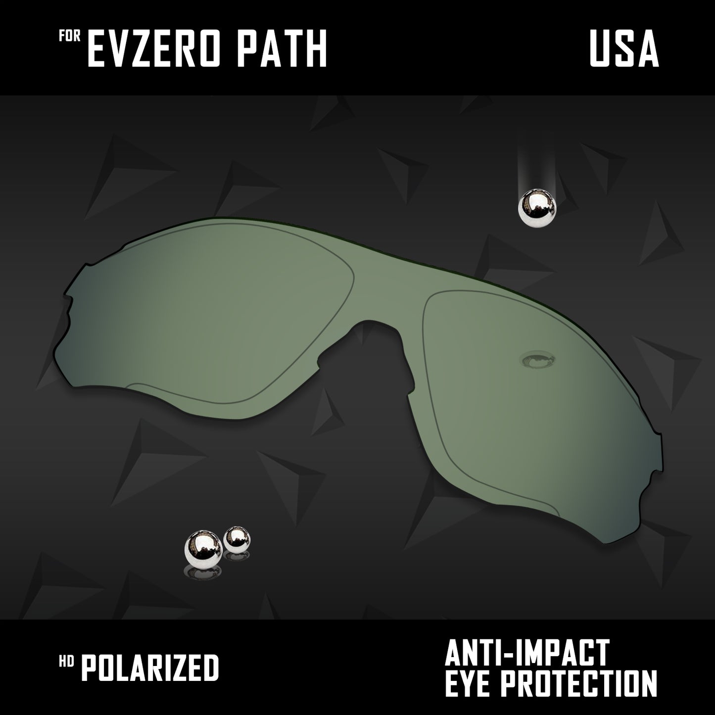 Anti Scratch Polarized Replacement Lenses for-Oakley EVZero Path OO9313 Options