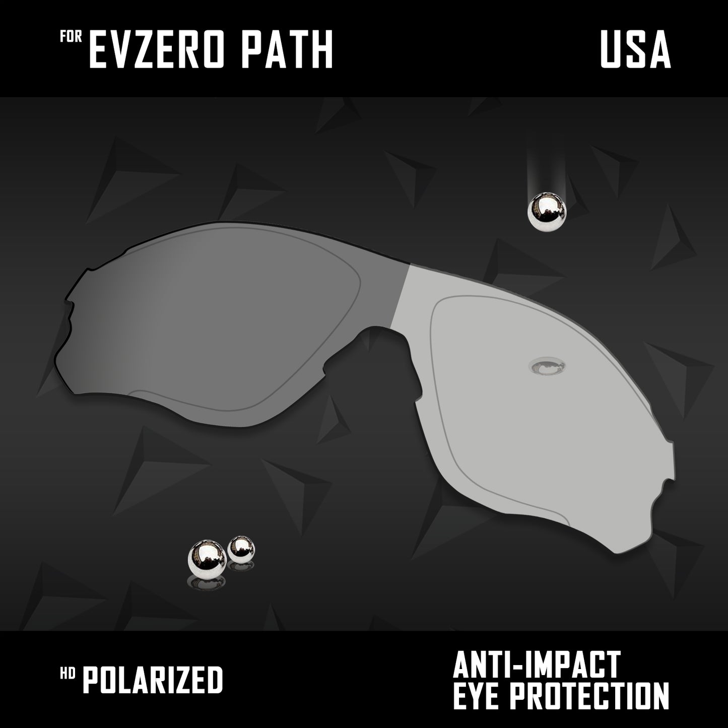 Anti Scratch Polarized Replacement Lenses for-Oakley EVZero Path OO9313 Options