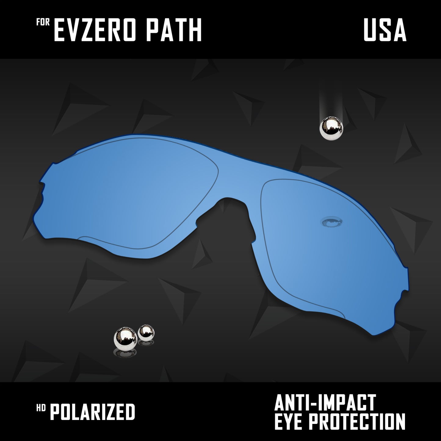 Anti Scratch Polarized Replacement Lenses for-Oakley EVZero Path OO9313 Options