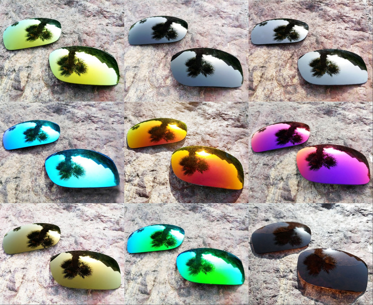 LenzPower Polarized Replacement Lenses for Fives Squared Options