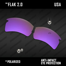 Load image into Gallery viewer, Anti Scratch Polarized Replacement Lenses for-Oakley Flak 2.0 OO9295 Options