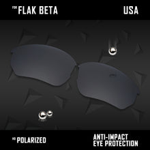 Load image into Gallery viewer, Anti Scratch Polarized Replacement Lenses for-Oakley Flak Beta OO9363 Options