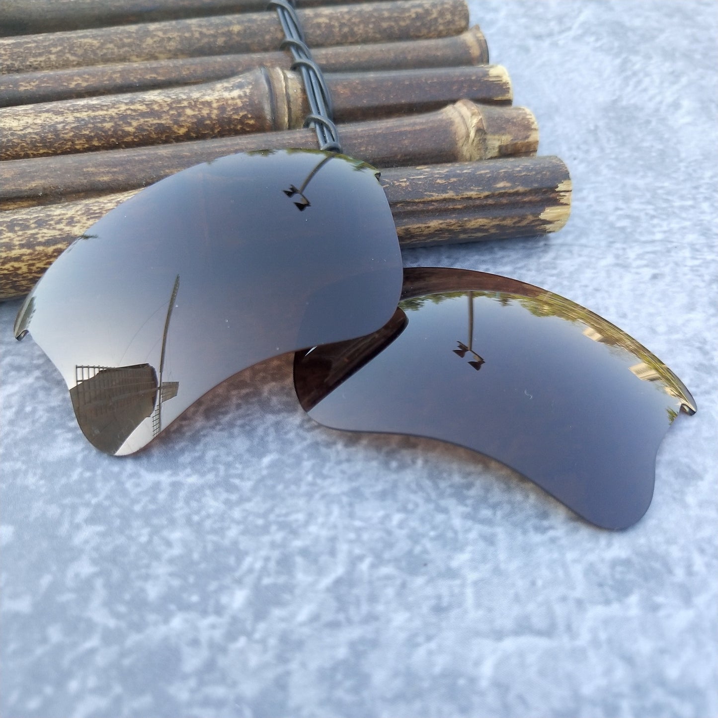 LensOcean Polarized Replacement Lenses for-Oakley Half Jacket XLJ-Options
