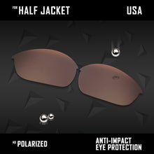 Load image into Gallery viewer, Anti Scratch Polarized Replacement Lenses for-Oakley Half Jacket Options