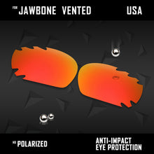 Load image into Gallery viewer, Anti Scratch Polarized Replacement Lenses for-Oakley Jawbone Vented Options