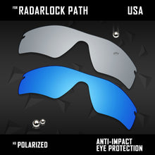 Load image into Gallery viewer, Anti Scratch Polarized Replacement Lenses for-Oakley RadarLock Path OO9181 Opts