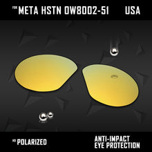 Load image into Gallery viewer, Anti Scratch Polarized Replacement Lenses for-Oakley Meta HSTN OW8002-51 Options