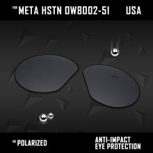 Load image into Gallery viewer, Anti Scratch Polarized Replacement Lenses for-Oakley Meta HSTN OW8002-51 Options