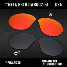 Load image into Gallery viewer, Anti Scratch Polarized Replacement Lenses for-Oakley Meta HSTN OW8002-51 Options