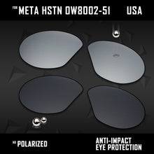 Load image into Gallery viewer, Anti Scratch Polarized Replacement Lenses for-Oakley Meta HSTN OW8002-51 Options