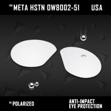 Load image into Gallery viewer, Anti Scratch Polarized Replacement Lenses for-Oakley Meta HSTN OW8002-51 Options
