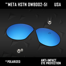Load image into Gallery viewer, Anti Scratch Polarized Replacement Lenses for-Oakley Meta HSTN OW8002-51 Options