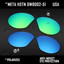 Load image into Gallery viewer, Anti Scratch Polarized Replacement Lenses for-Oakley Meta HSTN OW8002-51 Options