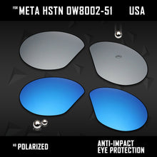 Load image into Gallery viewer, Anti Scratch Polarized Replacement Lenses for-Oakley Meta HSTN OW8002-51 Options