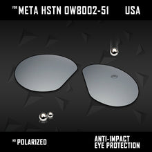 Load image into Gallery viewer, Anti Scratch Polarized Replacement Lenses for-Oakley Meta HSTN OW8002-51 Options