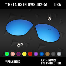 Load image into Gallery viewer, Anti Scratch Polarized Replacement Lenses for-Oakley Meta HSTN OW8002-51 Options