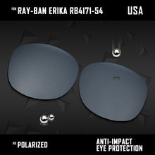 Load image into Gallery viewer, Anti Scratch Polarized Replacement Lenses for-Ray-Ban Erika RB4171-54 Options