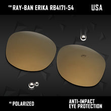 Load image into Gallery viewer, Anti Scratch Polarized Replacement Lenses for-Ray-Ban Erika RB4171-54 Options