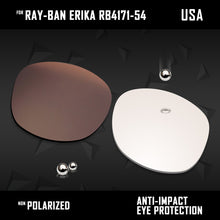 Load image into Gallery viewer, Anti Scratch Polarized Replacement Lenses for-Ray-Ban Erika RB4171-54 Options