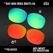 Load image into Gallery viewer, Anti Scratch Polarized Replacement Lenses for-Ray-Ban Erika RB4171-54 Options