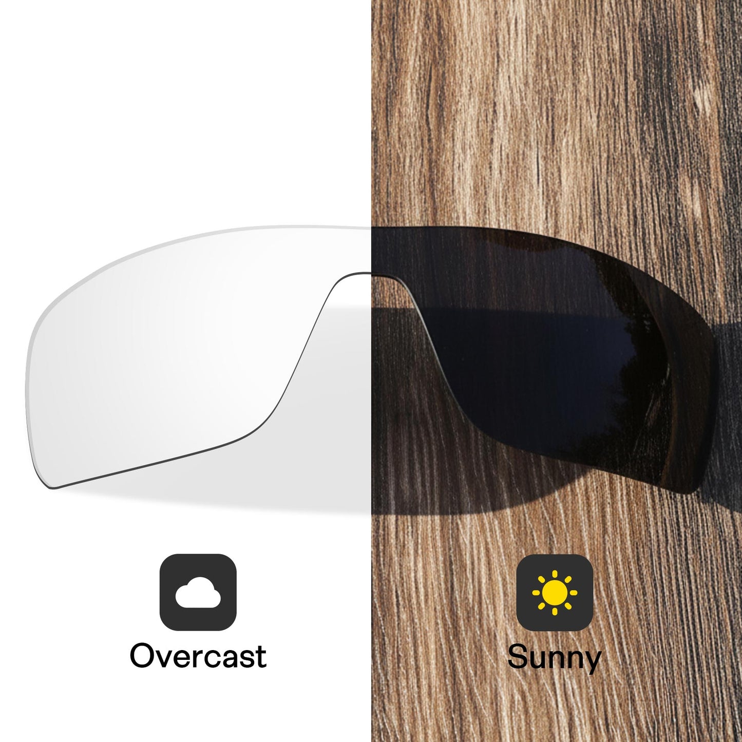 Gray Photochromic Blue Light Blocking