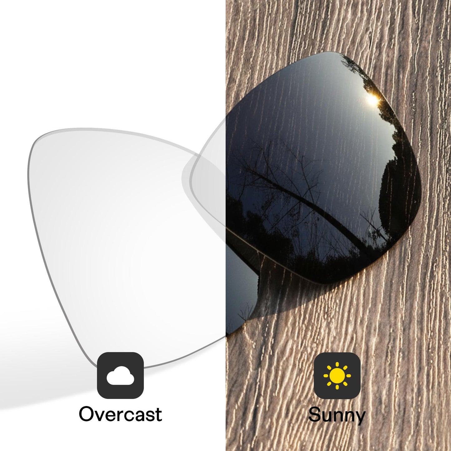 Gray Photochromic Blue Light Blocking