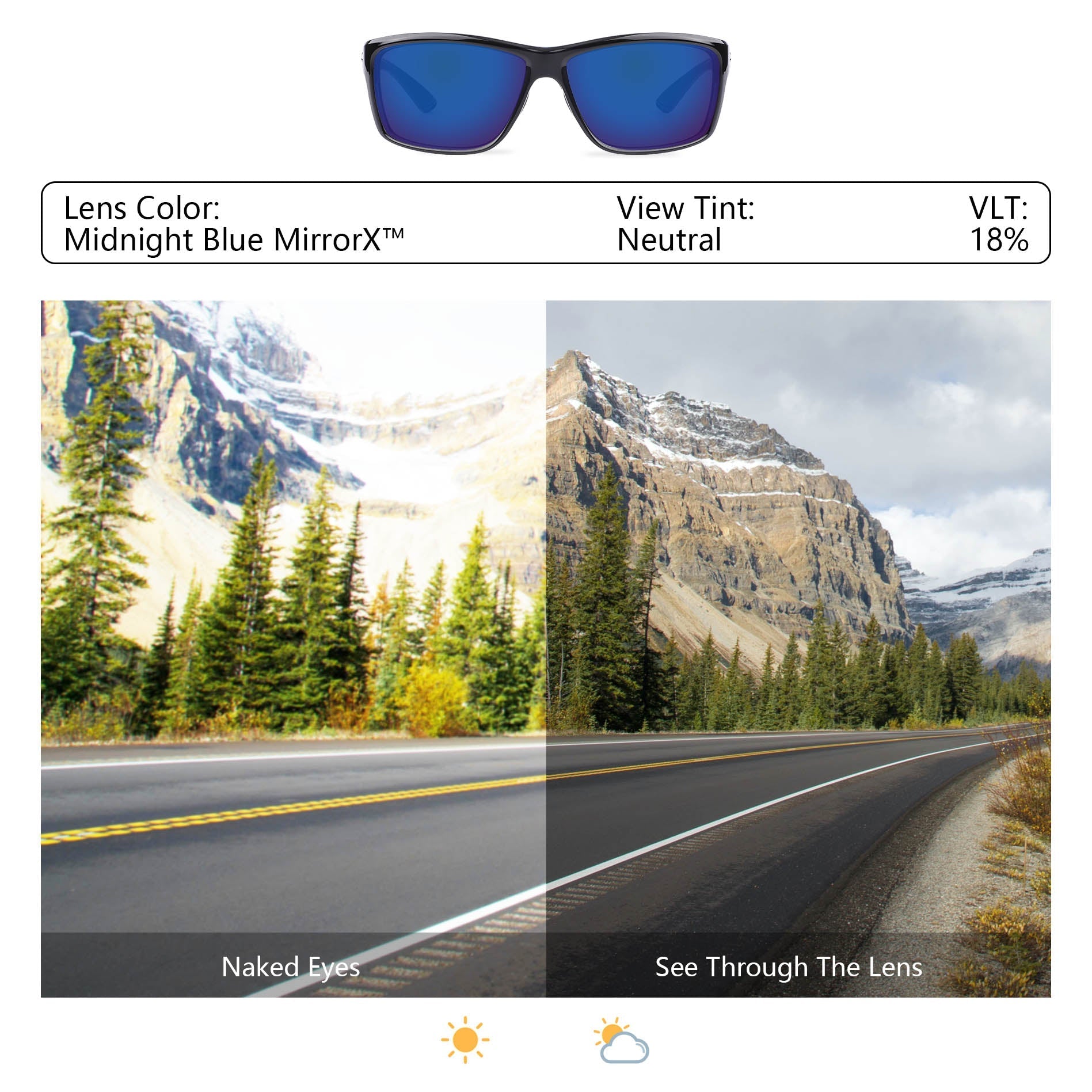 Midnight Blue MirrorX™ 