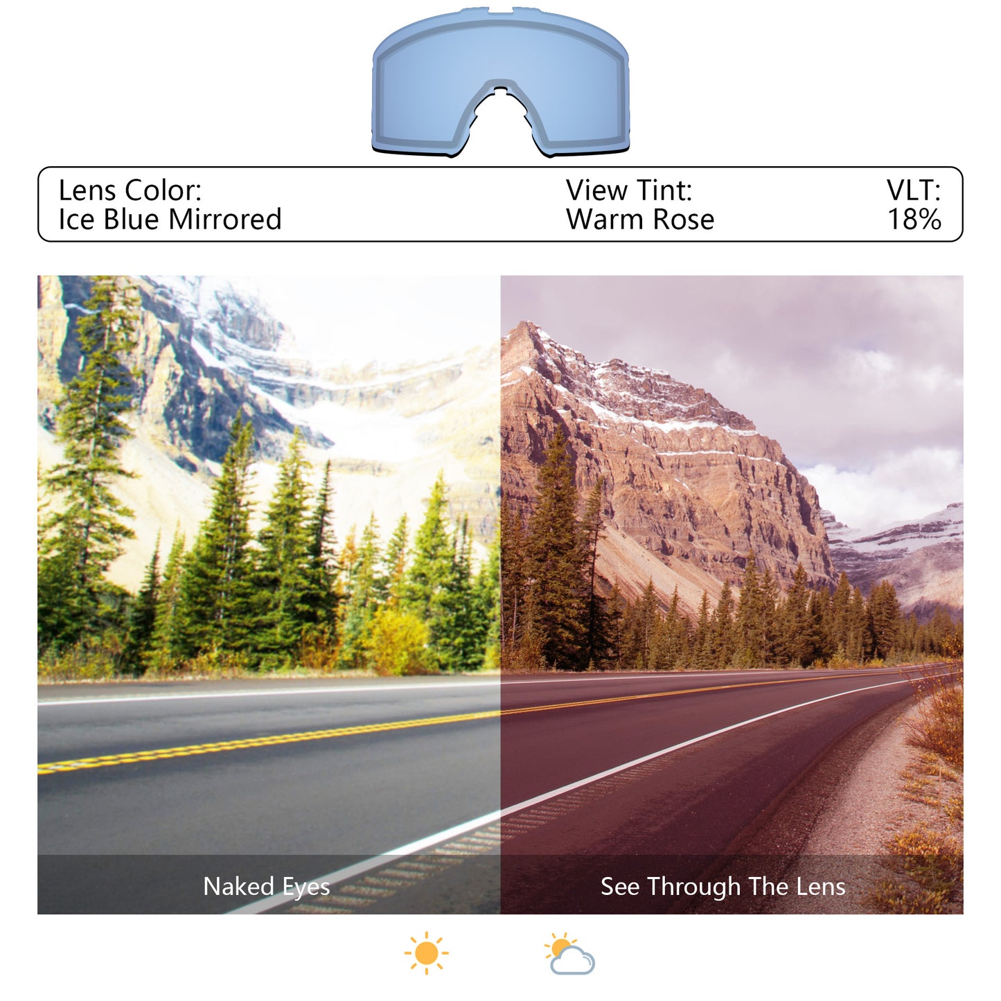 Glacier Blue MirrorX™