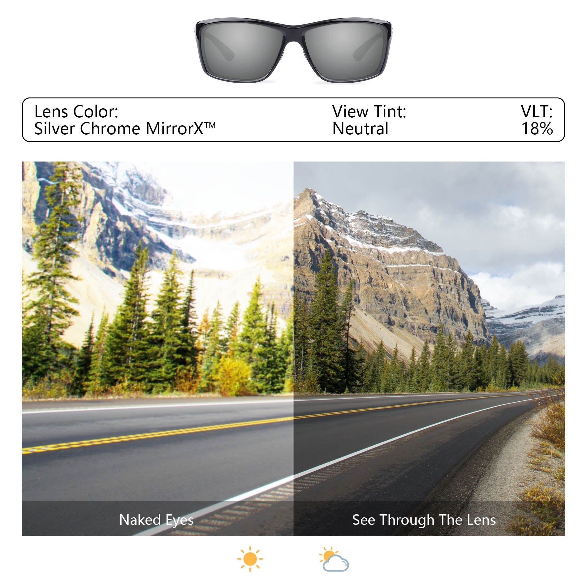 Silver Chrome MirrorX™