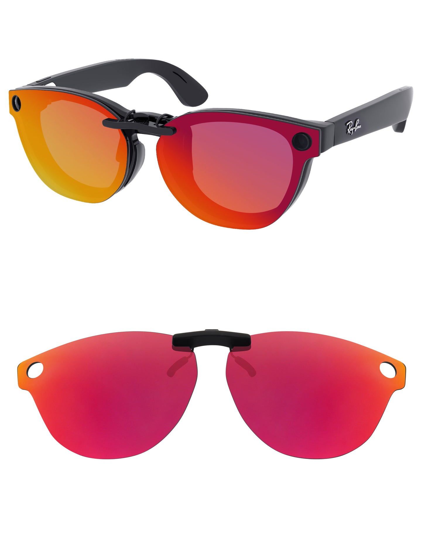 Dark Gray+Fire Red MirrorX™