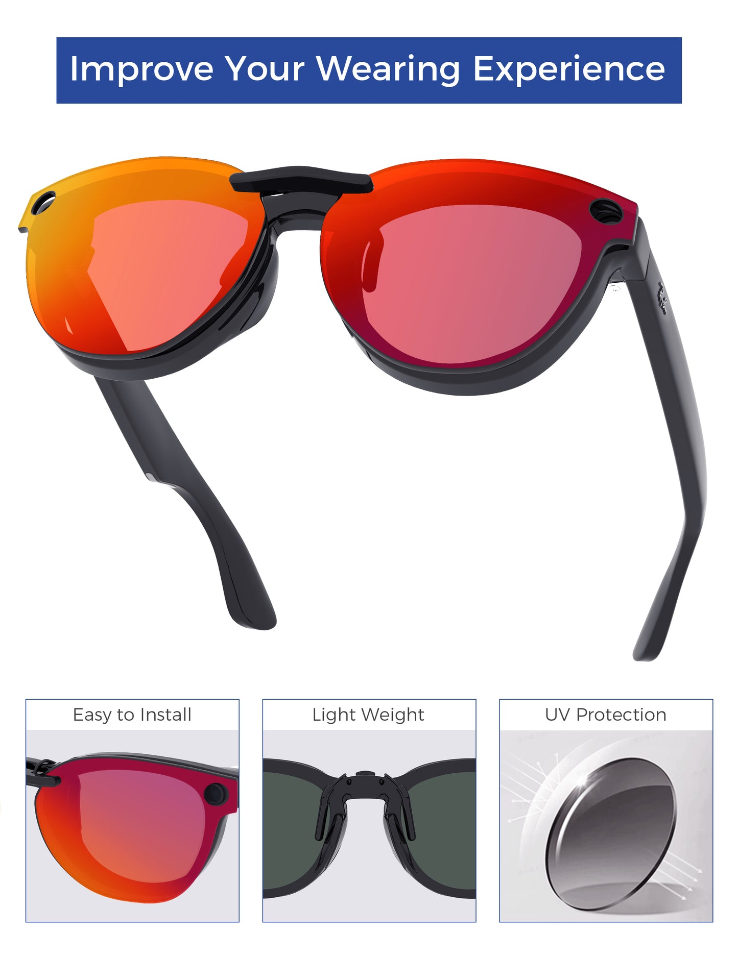 Dark Gray+Fire Red MirrorX™