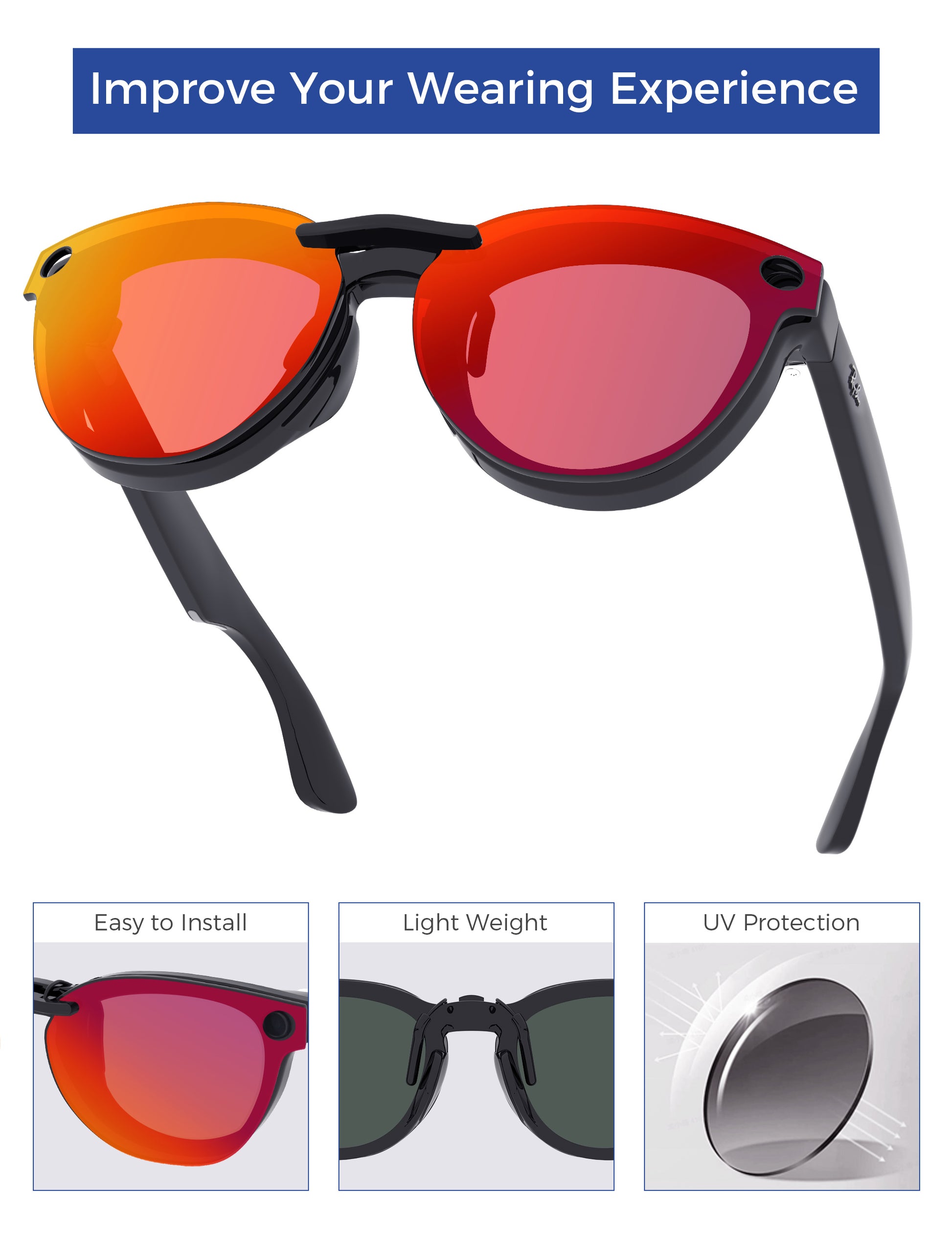 Dark Gray+Fire Red MirrorX™