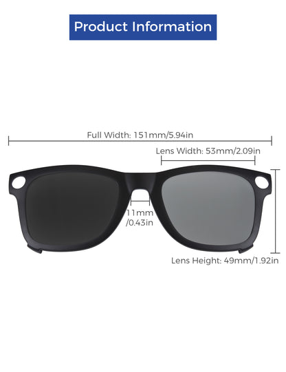 Gray Photochromic-Black