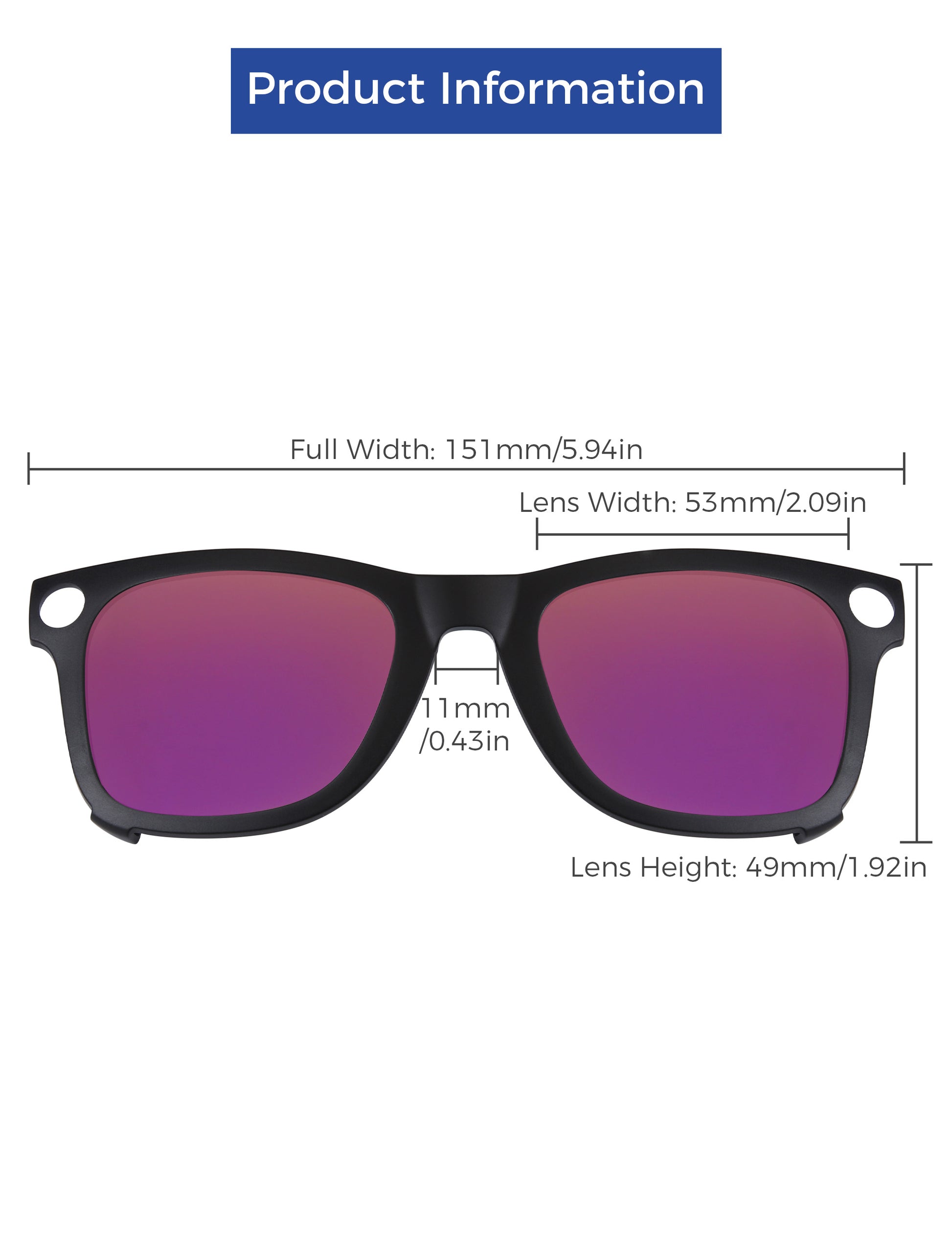 Purple MirrorX™-Black
