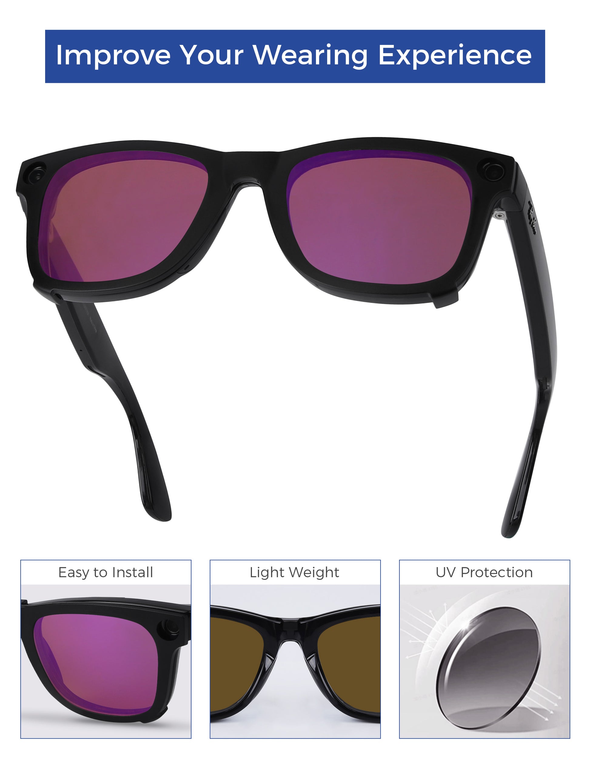 Purple MirrorX™-Black