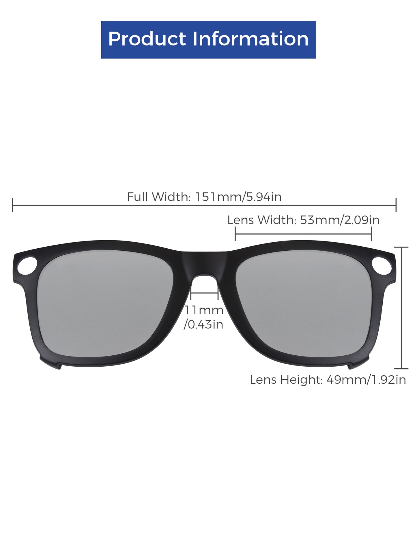 Silver Chrome MirrorX™-Black