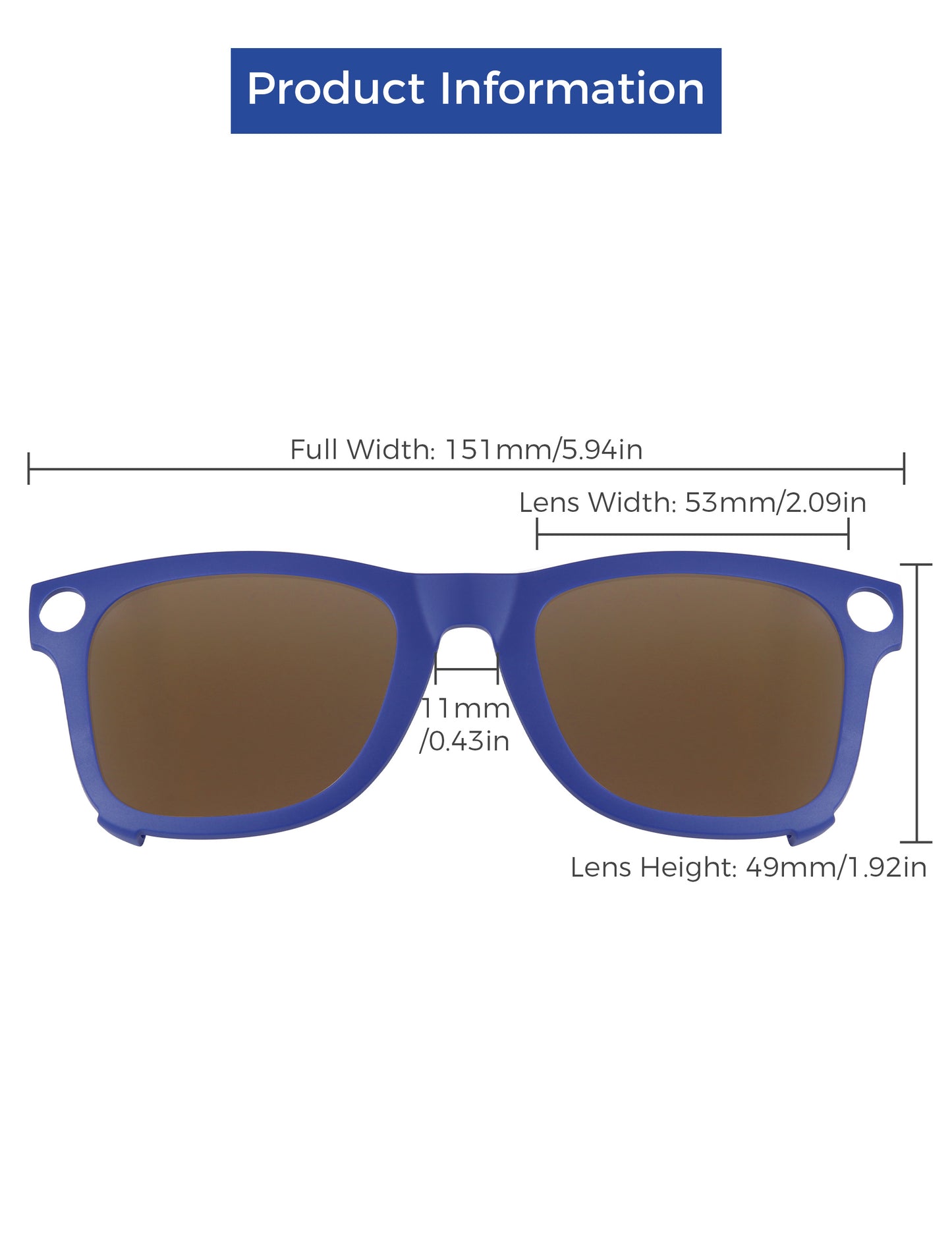 Bronze MirrorX™-Blue