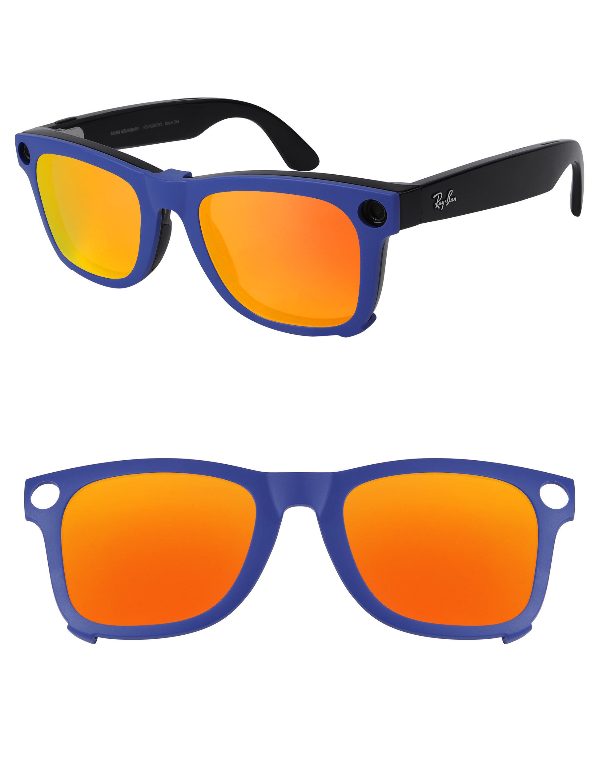 Fire Red MirrorX™-Blue