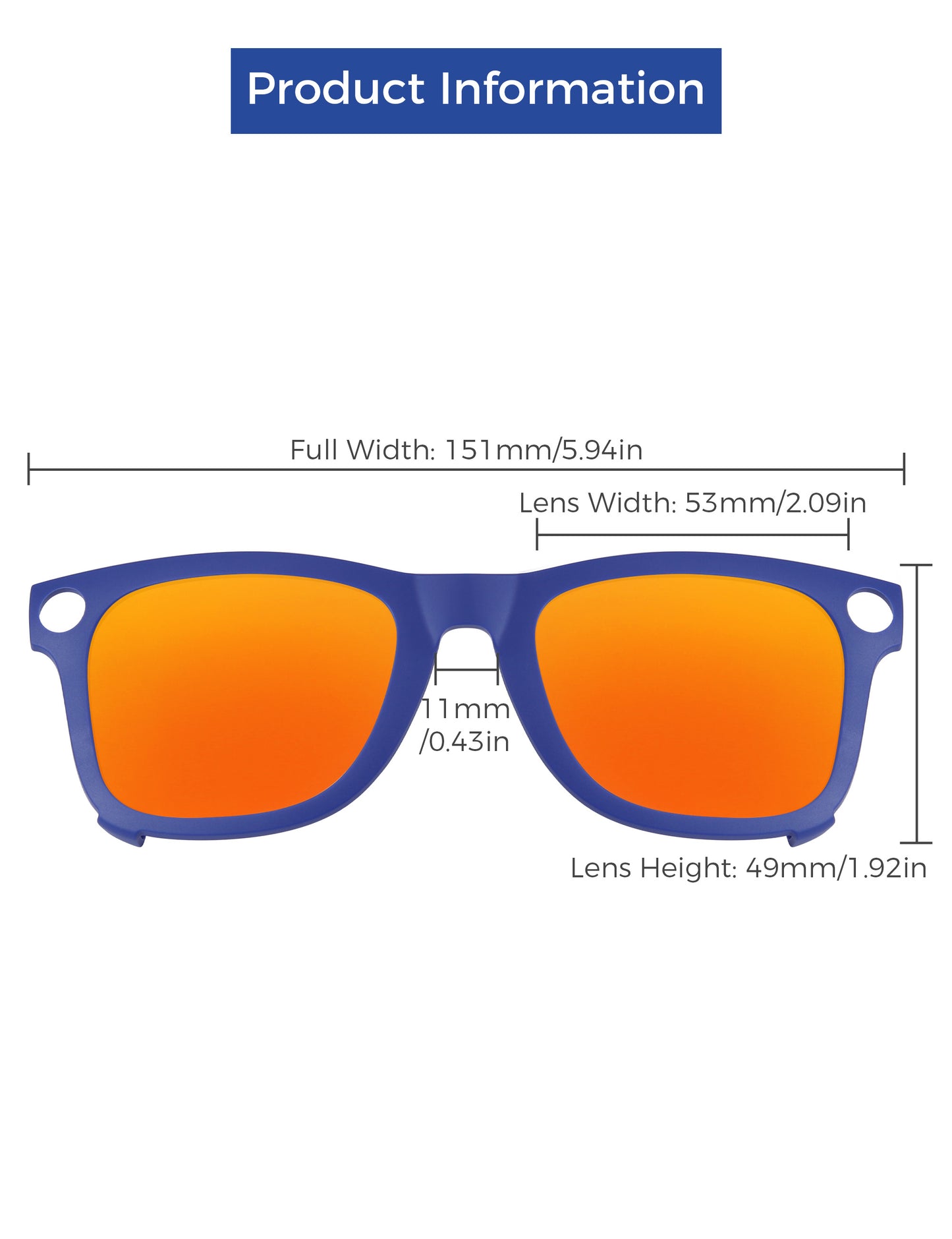 Fire Red MirrorX™-Blue