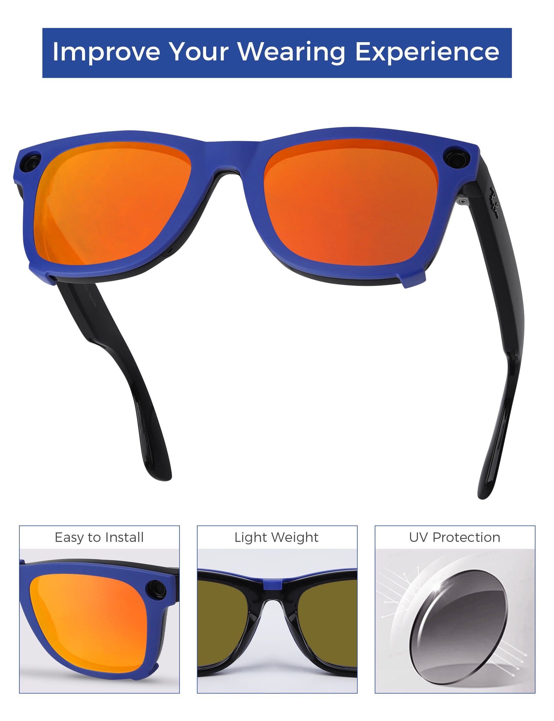 Fire Red MirrorX™-Blue