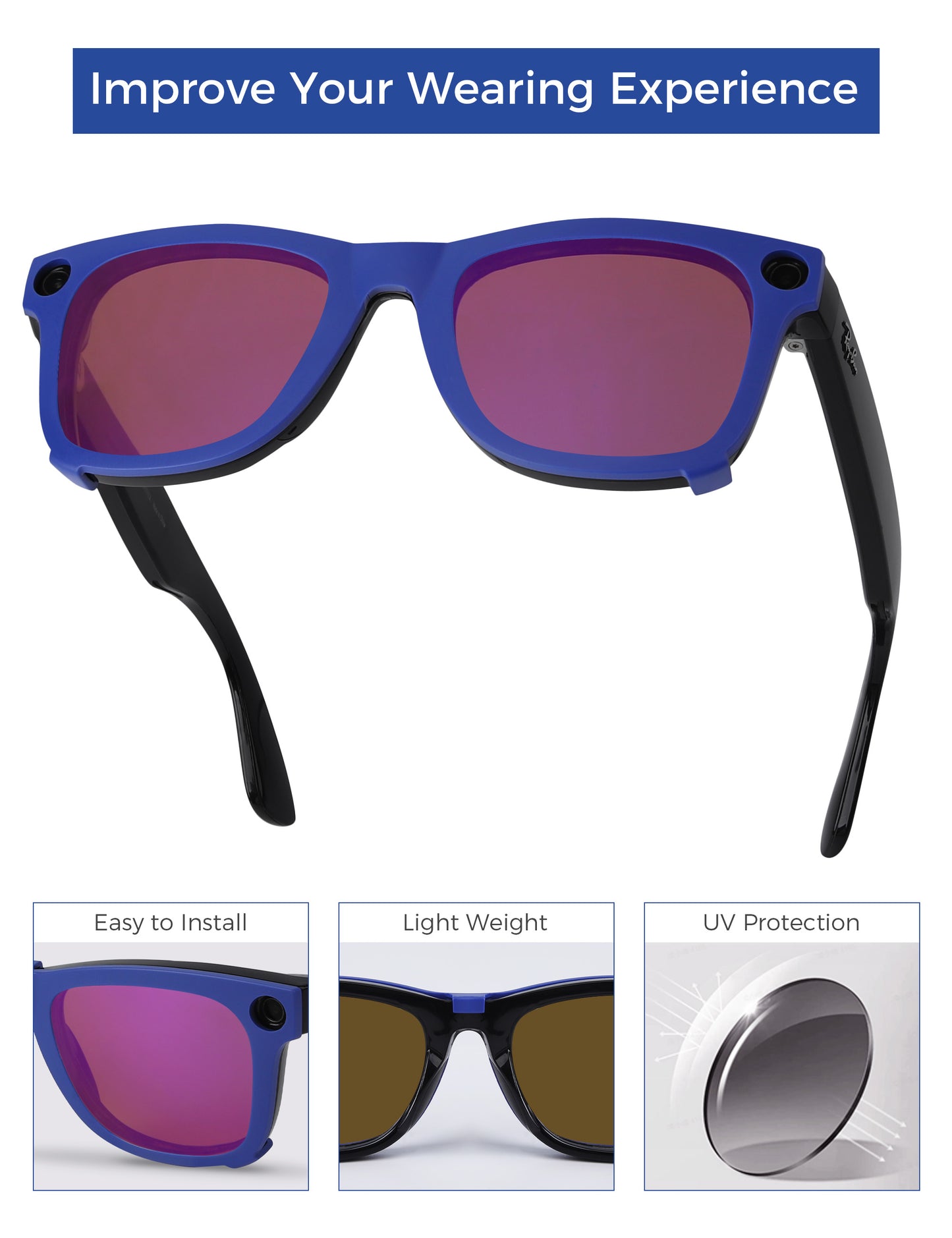 Purple MirrorX™-Blue