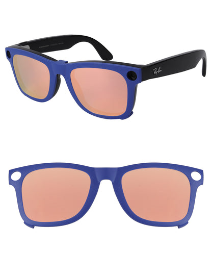 Rose Gold MirrorX™-Blue