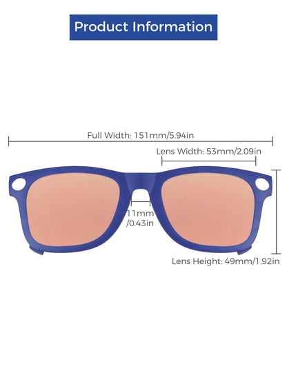 Rose Gold MirrorX™-Blue